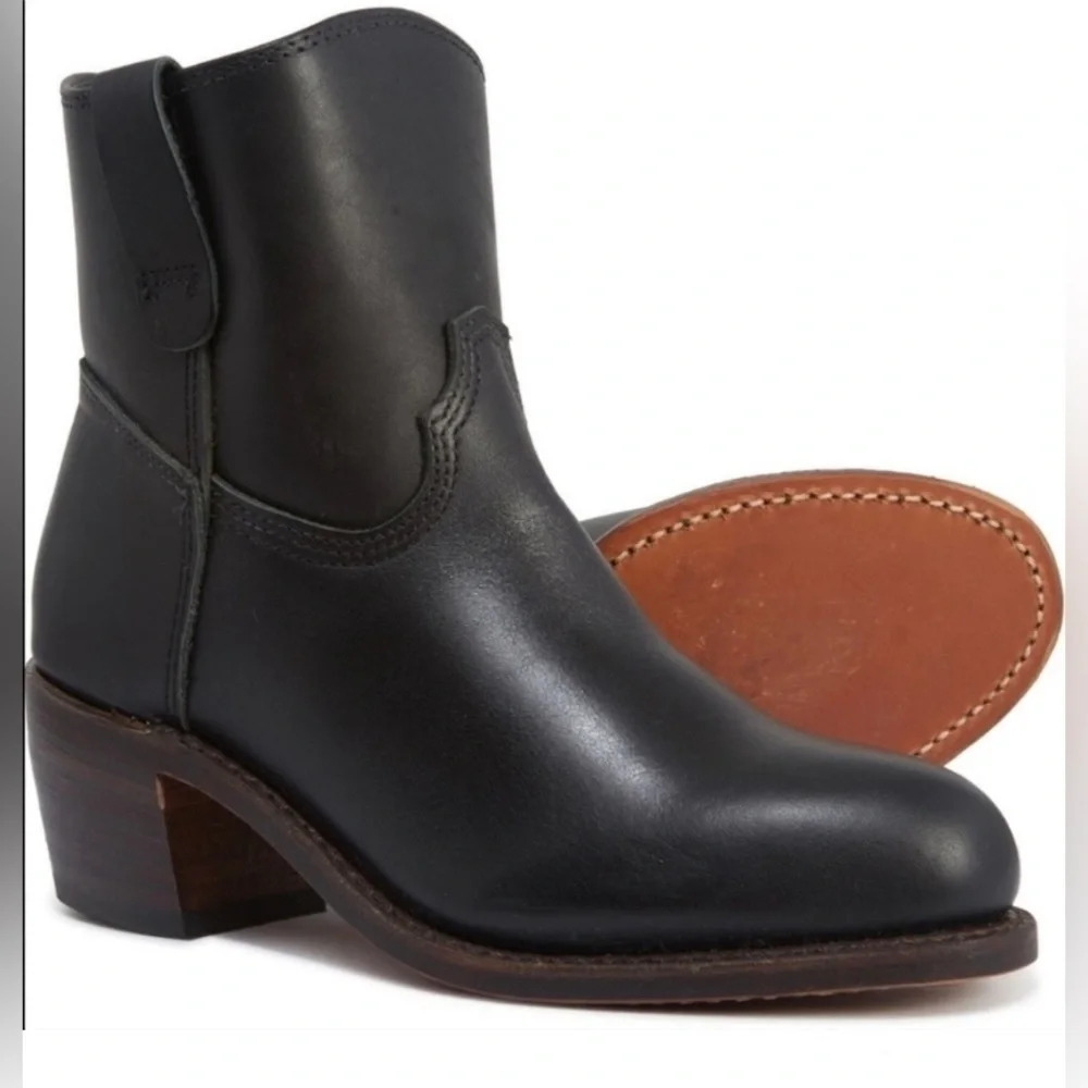 Redwing Boots Women’s 10 Heritage Boots Inez Heeled Leather Black